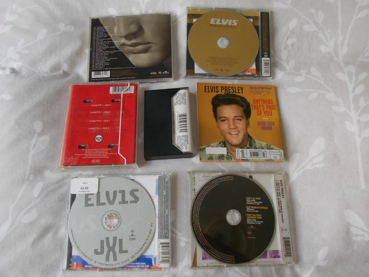 Elvis Presley CD's and Cassettes - Image 2