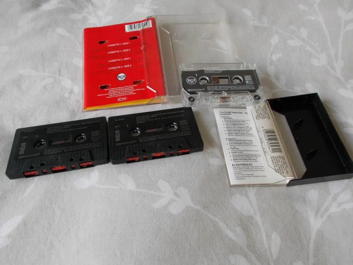 Elvis Presley CD's and Cassettes - Image 3