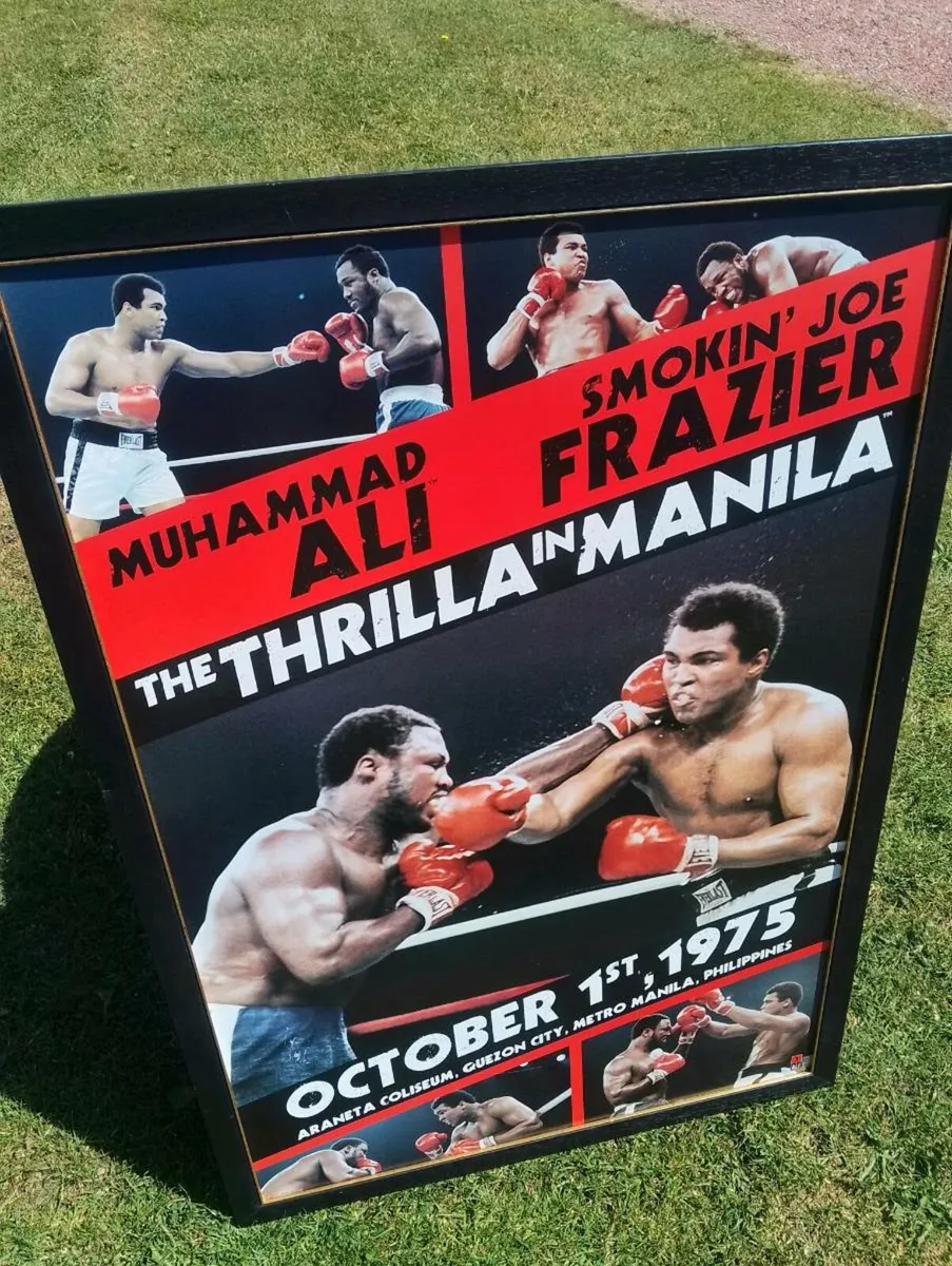Thrilla in Manila fight poster - Image 2