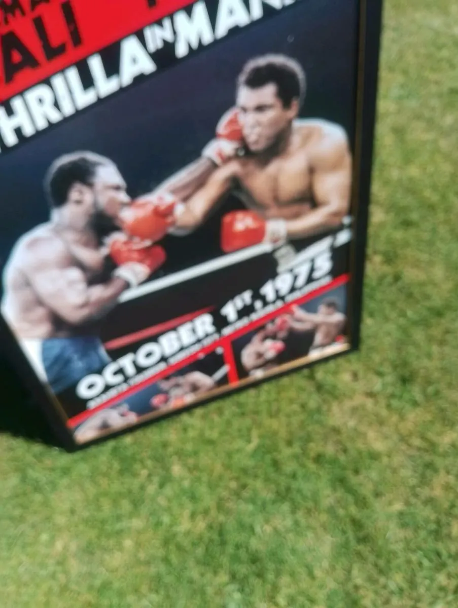 Thrilla in Manila fight poster - Image 4