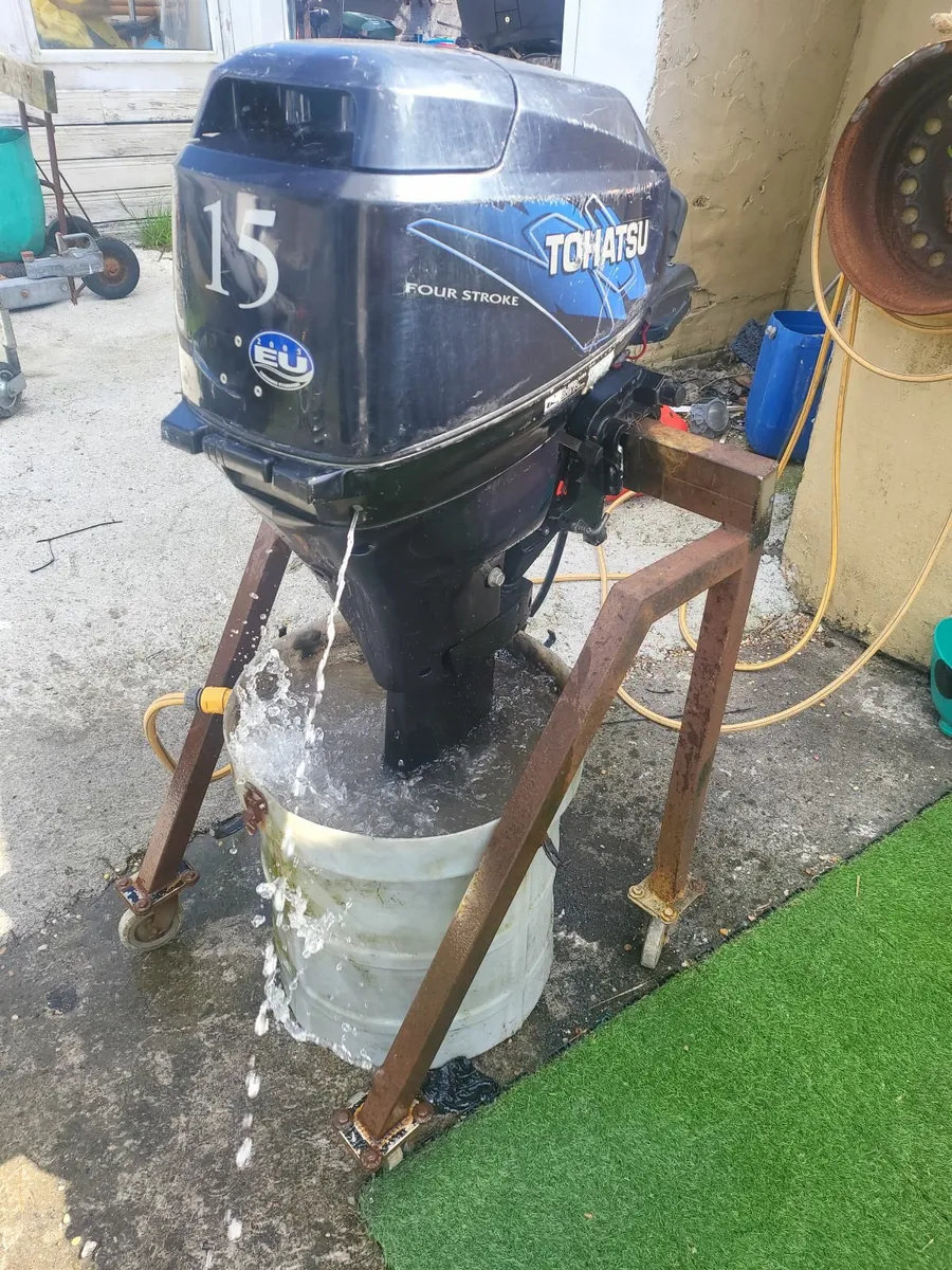 LONGSHAFT 15HP 4 STROKE BOAT OUTBOARD ENGINE - Image 4