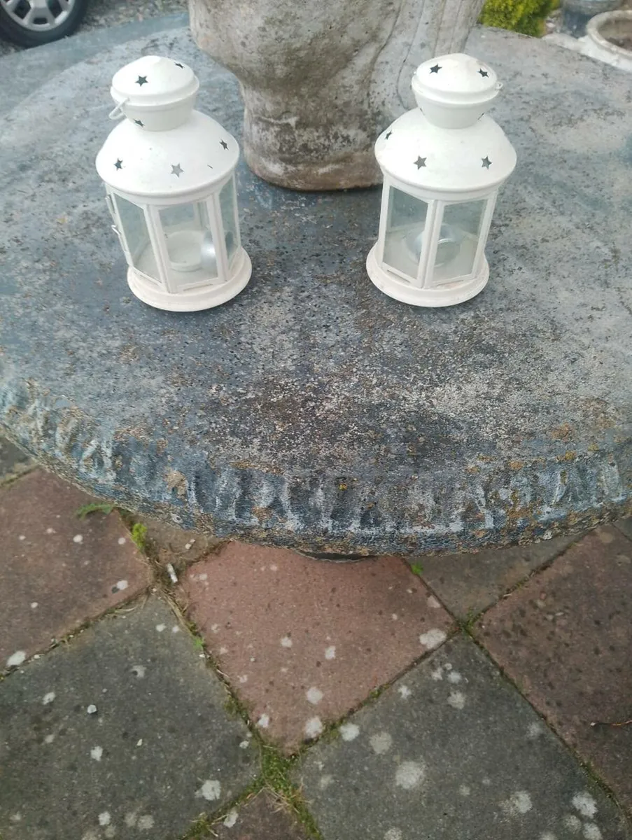 2 candle lanterns - Image 1