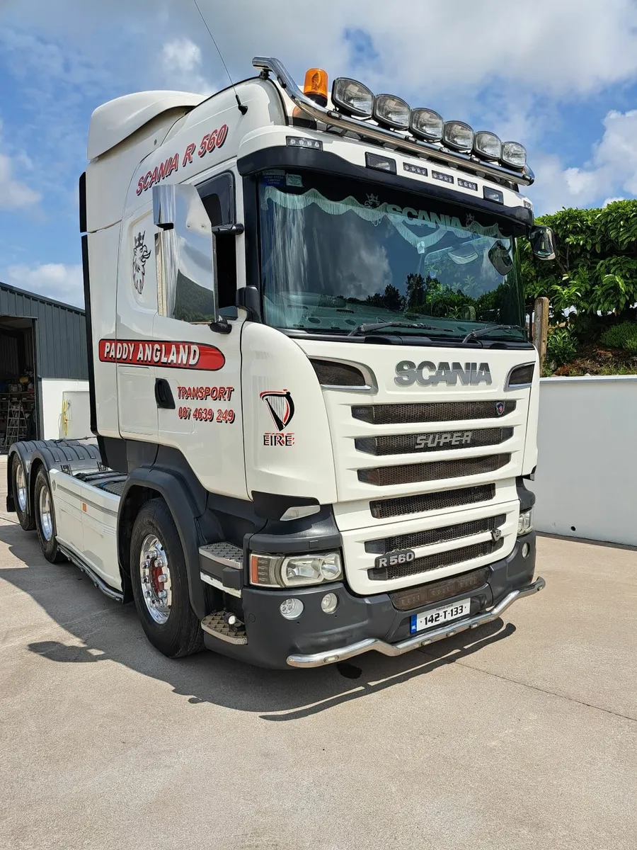 Scania R560  2014  Twin Wheel Tag Manual - Image 1
