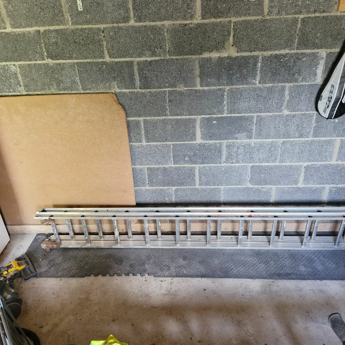 22ft double extension ladders - Image 1
