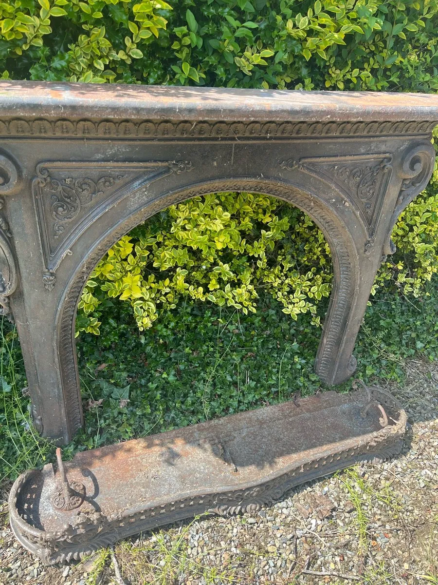 Cast iron fireplace - Image 2