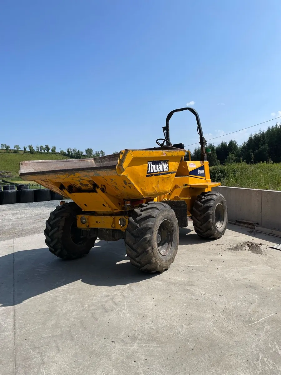 6 tonne Thwaites dumper - Image 1