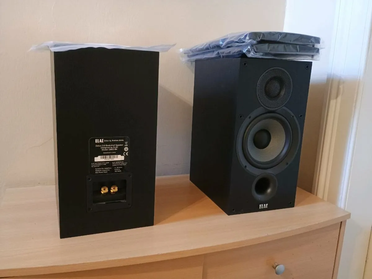 ELAC B2s standmount speakers - Image 1
