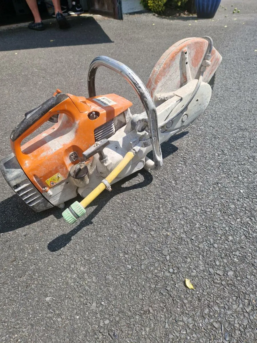 STIHL concrete cutter saw TS400 - Image 3