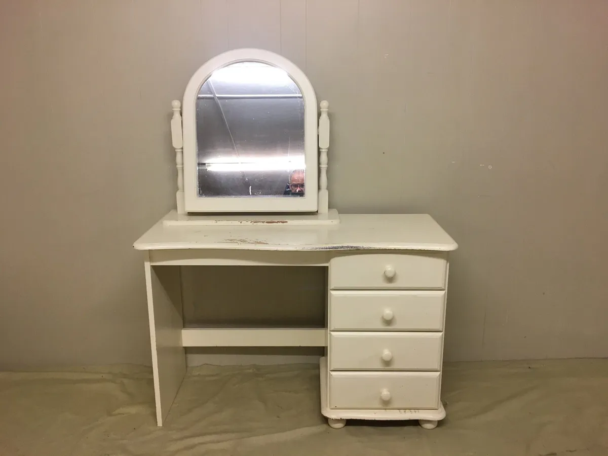 Dressing Table & Mirror - Image 3
