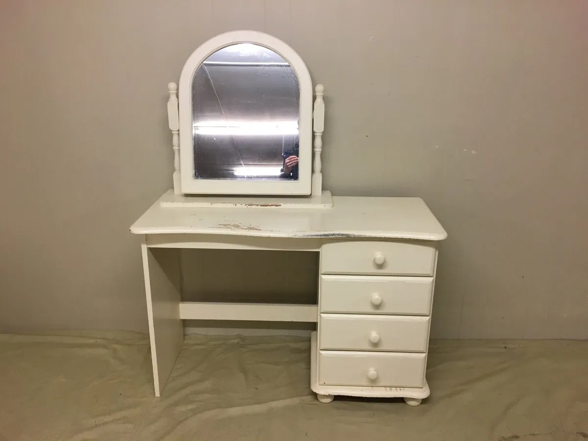 Dressing Table & Mirror - Image 4