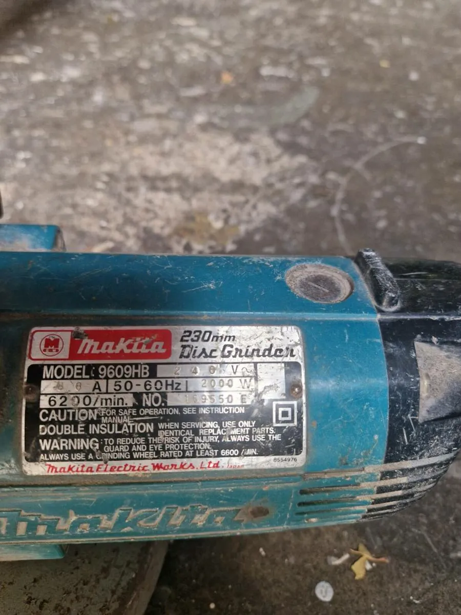 Makita 9609HB disc grinder - Image 2