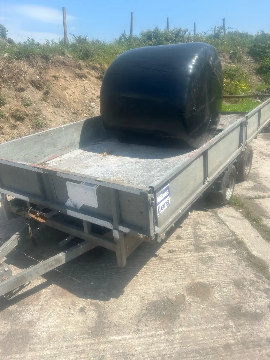 14x6”6 flat trailer - Image 1