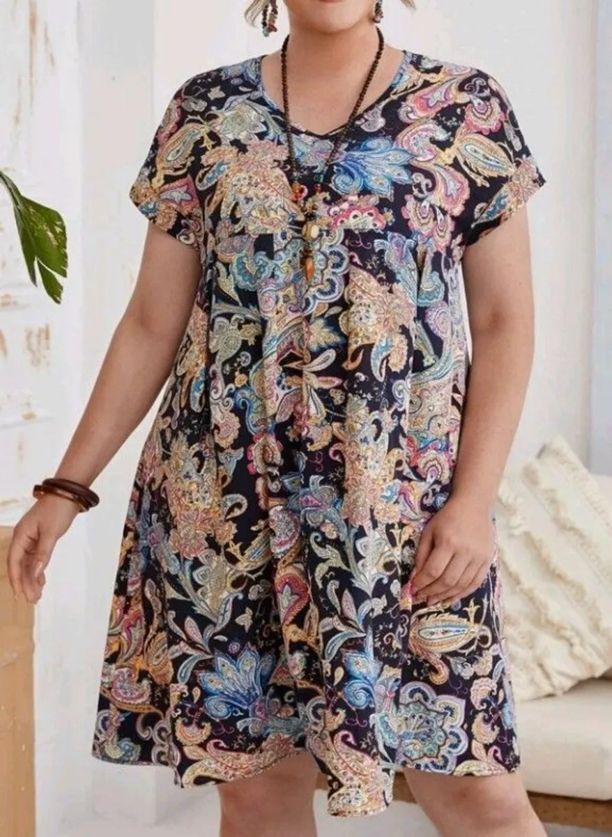 3 LADIES PLUS SIZE SUMMER DRESSES.... €10 For ALL. - Image 3