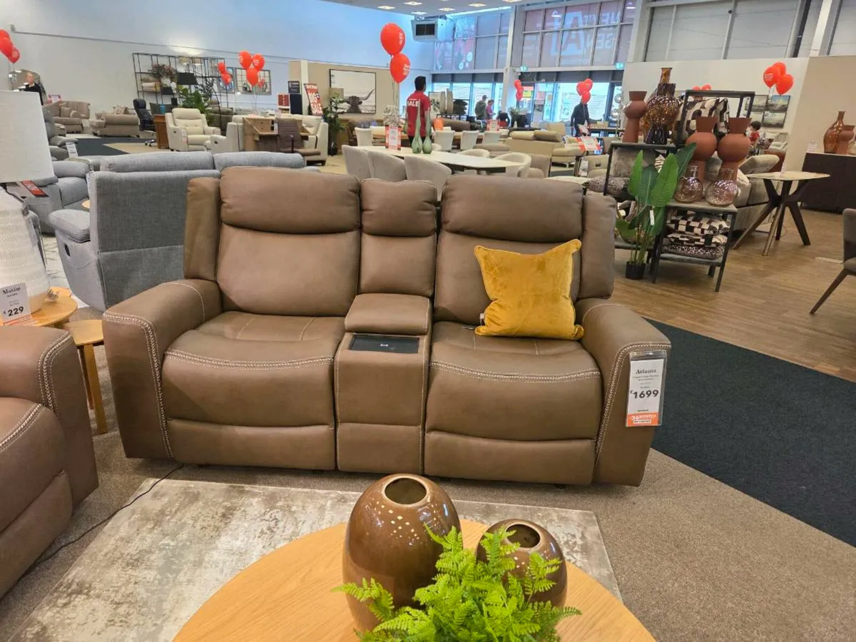 Brand new atlanta 2 seater recliner couch