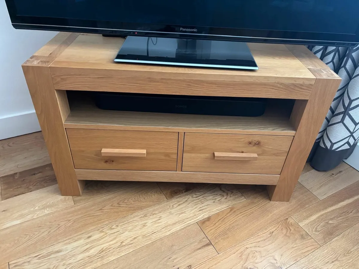 Oak TV Unit - Image 3