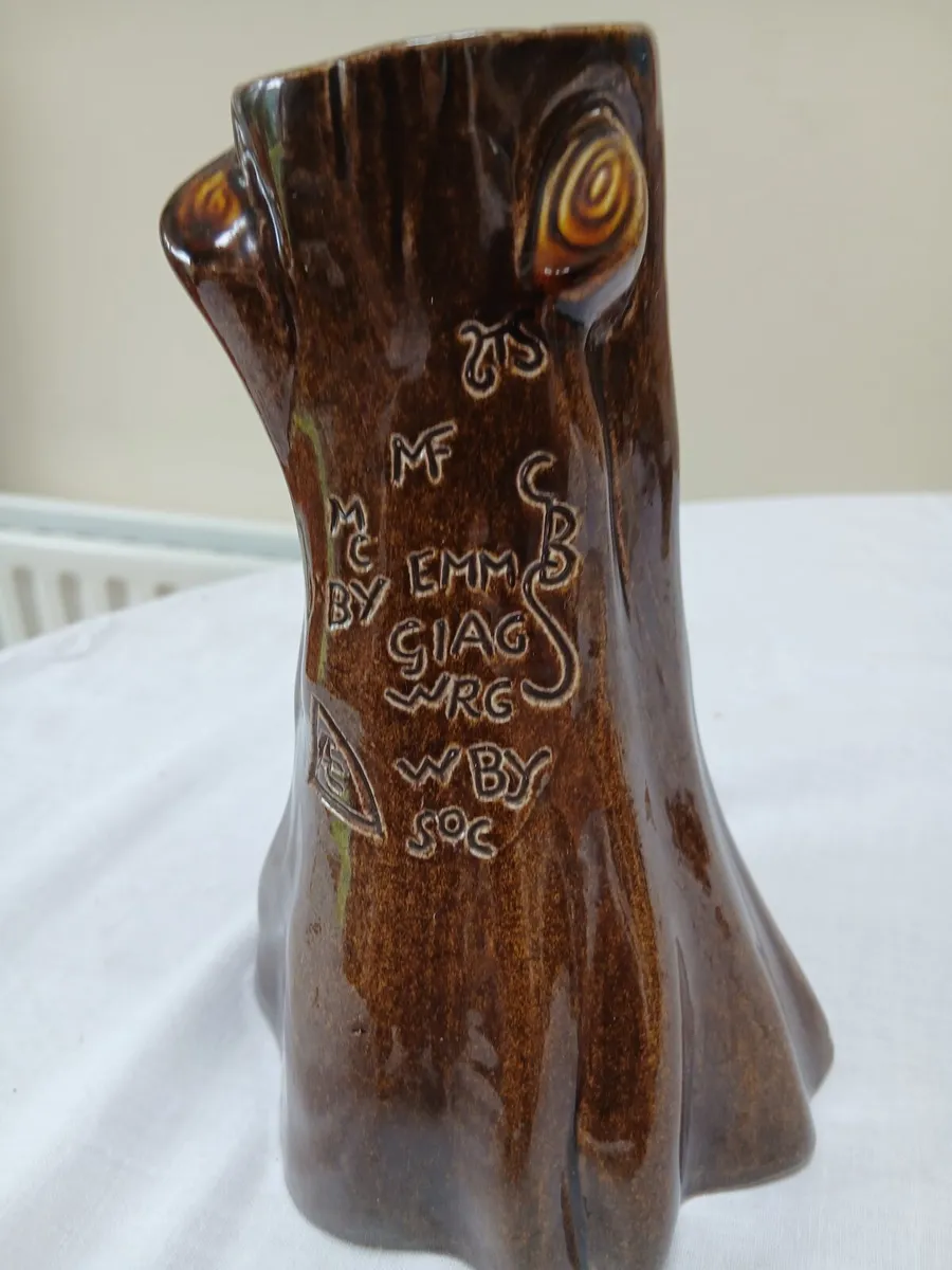 Very rare Autograph Tree Vase - Image 1