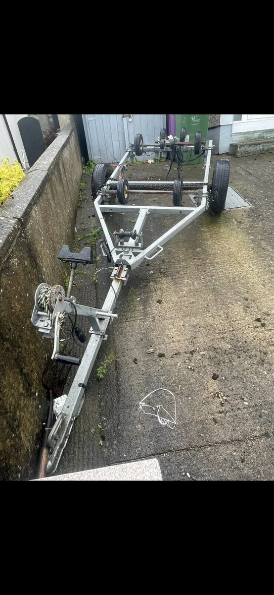 Galvanised boat trailer - Image 2
