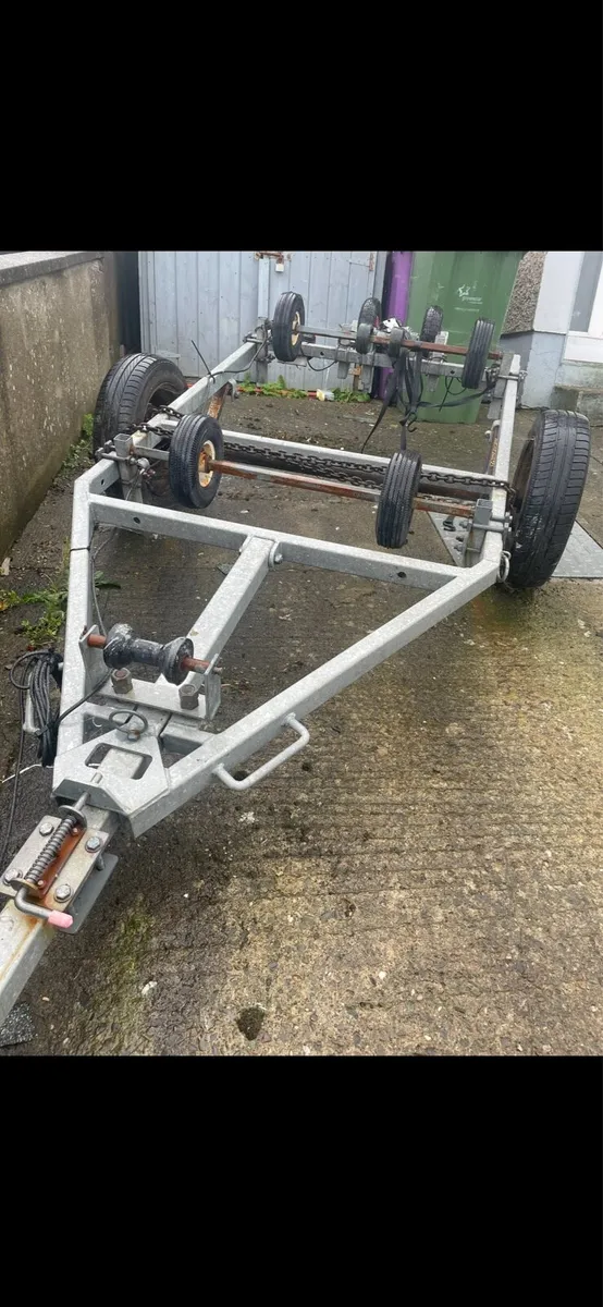 Galvanised boat trailer - Image 3