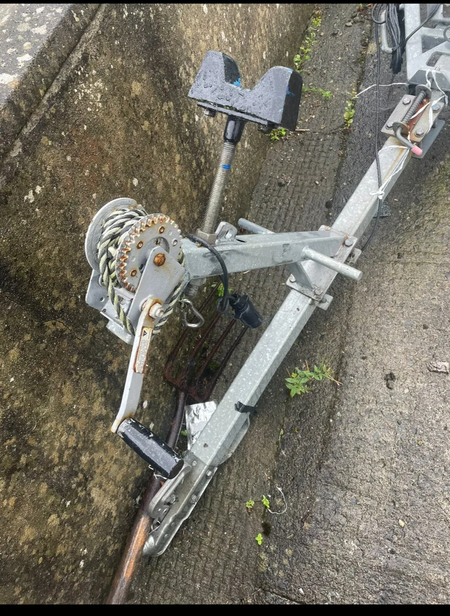 Galvanised boat trailer - Image 4