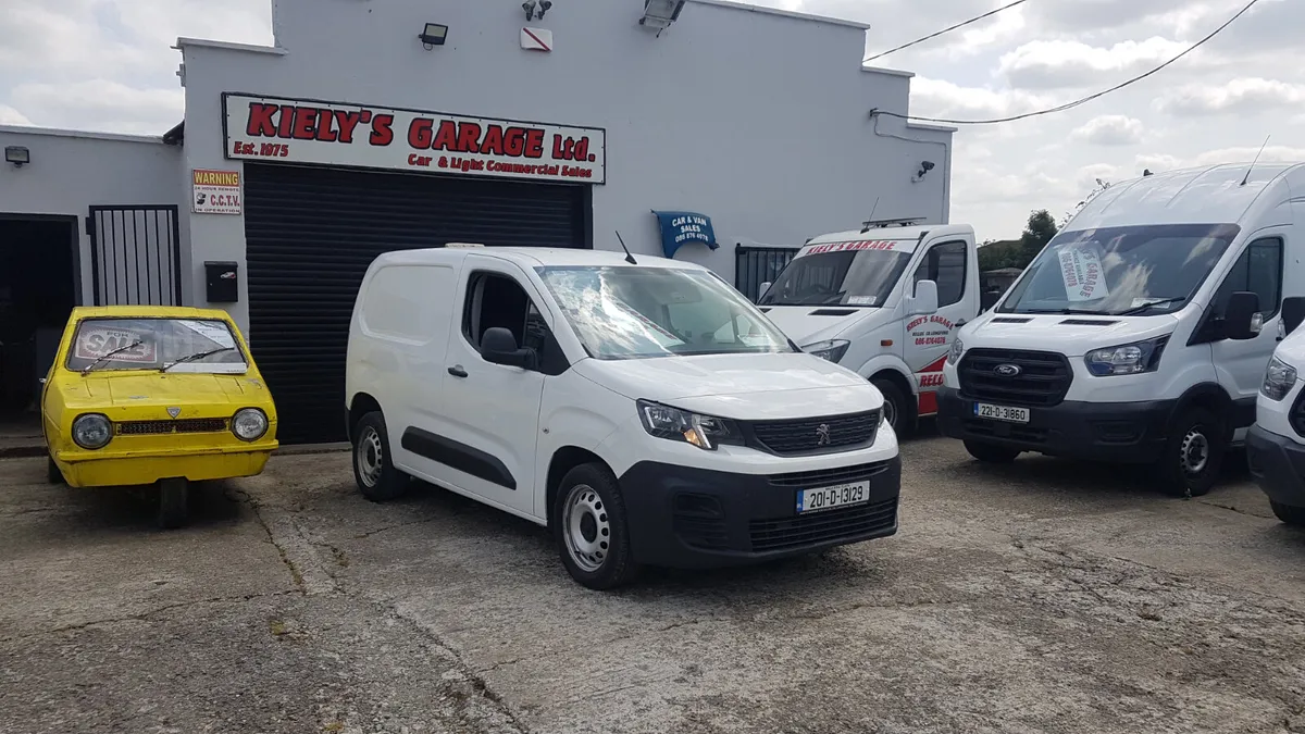 Peugeot Partner 201D MINT CITY VAN VAT INVOICE - Image 1