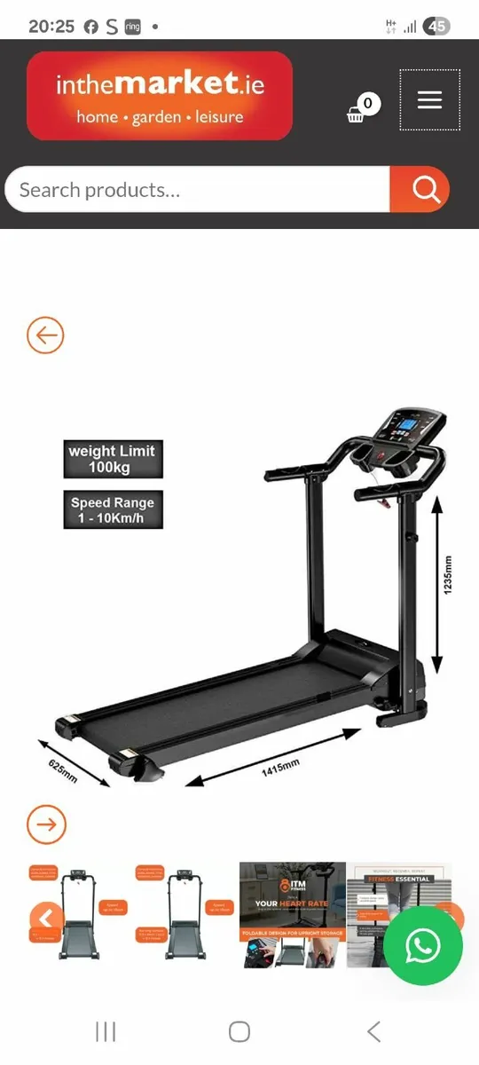 Foldable treadmill - Image 3