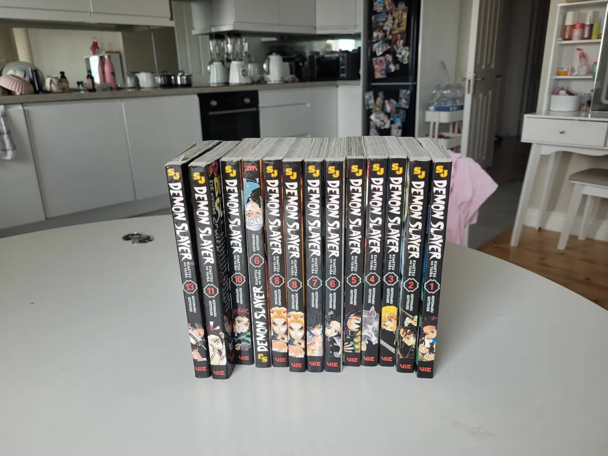 Demon Slayer Books Vol 1 to 13
