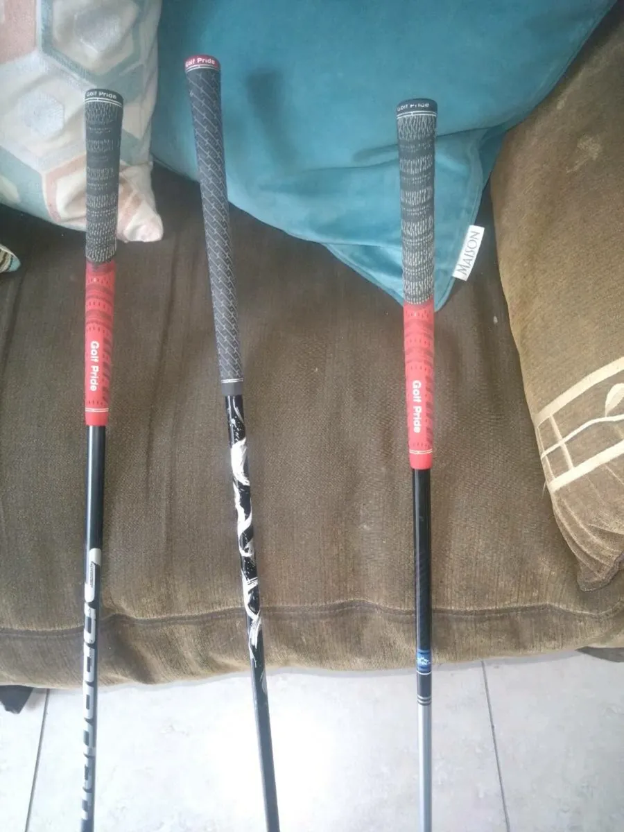 Taylormade driver 3 wood and 3 rescue - Image 2