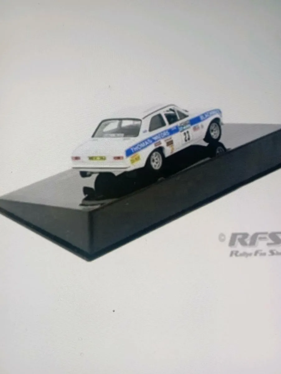 BILLY COLEMAN FORD RS 160 M1 RAC RALLY CAR. - Image 3