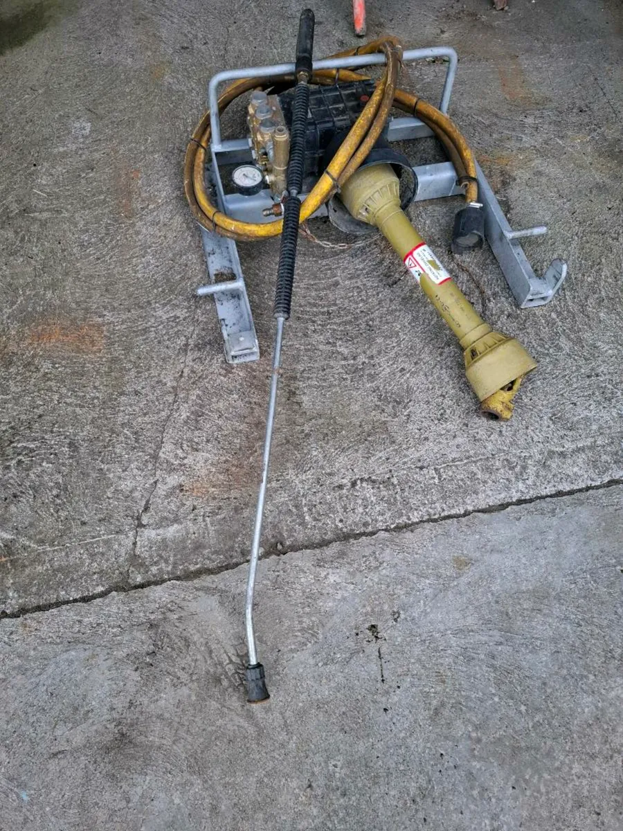 Tractor power washer.  Also Generator - Image 1