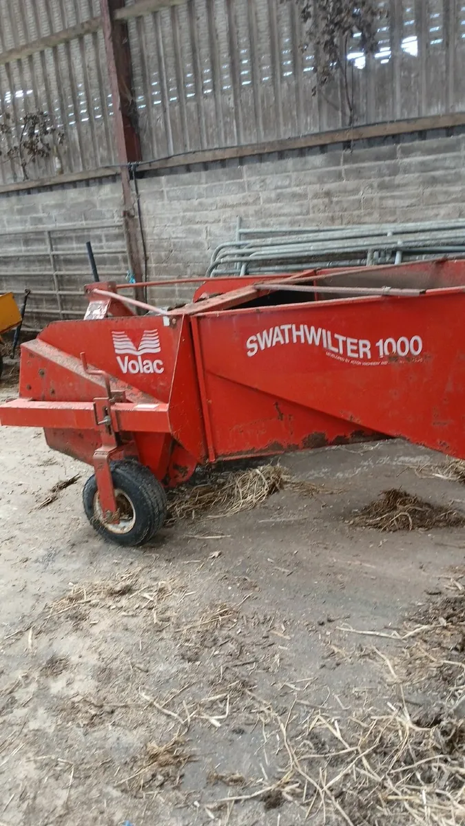 Volac 1000 swarther for sale - Image 1