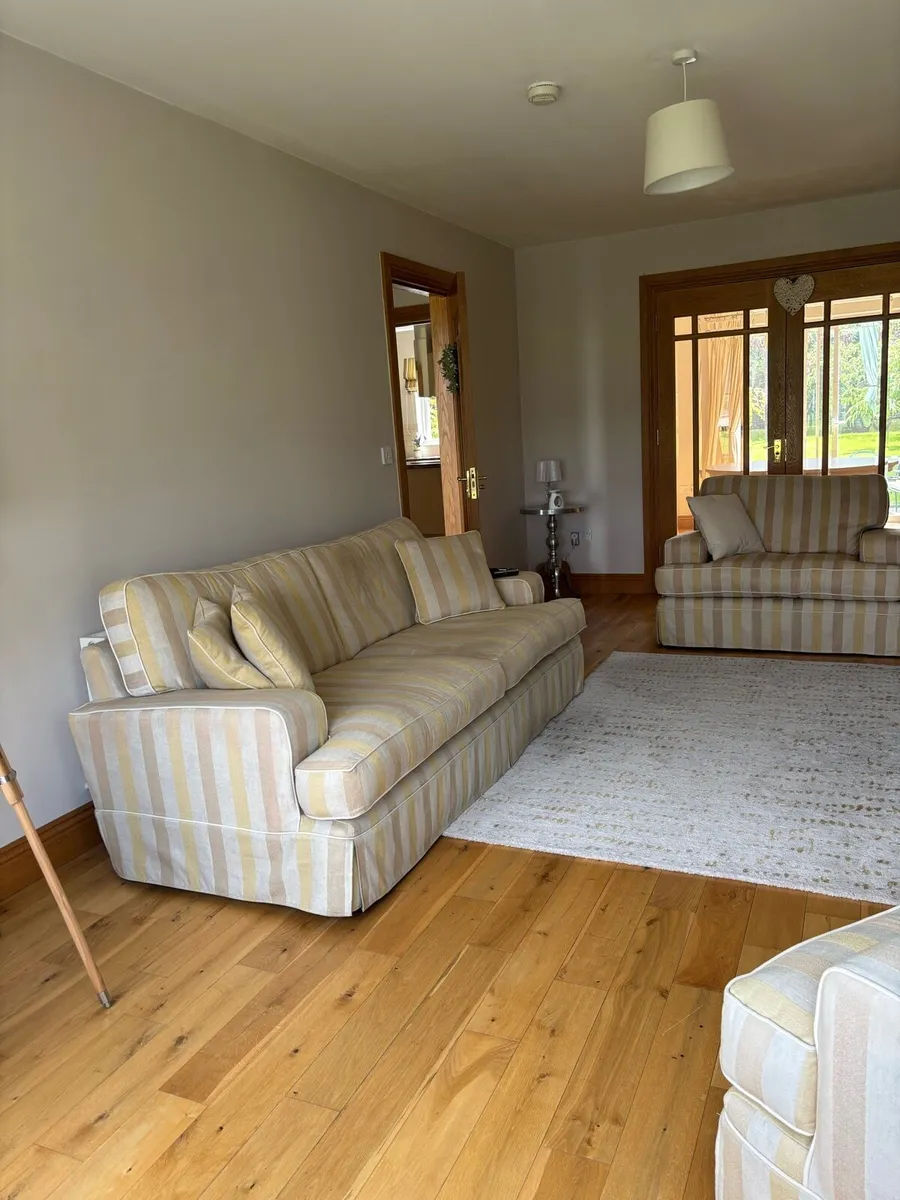 3 piece large sofa set - Image 4