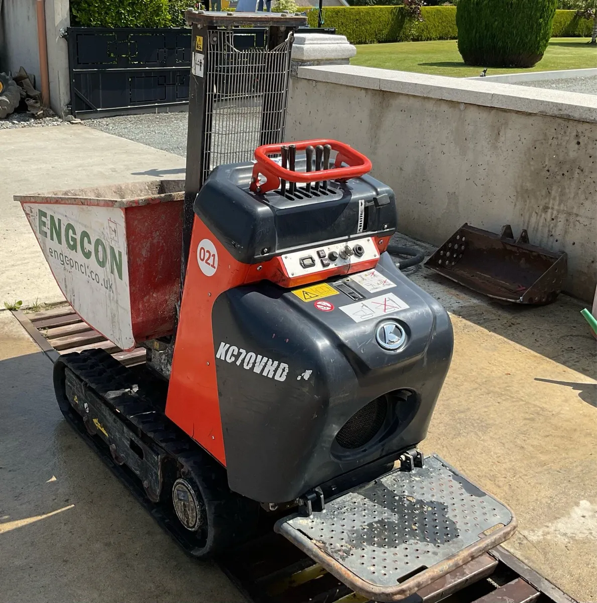 2019 Kubota KC70 tracked dumper - Image 3