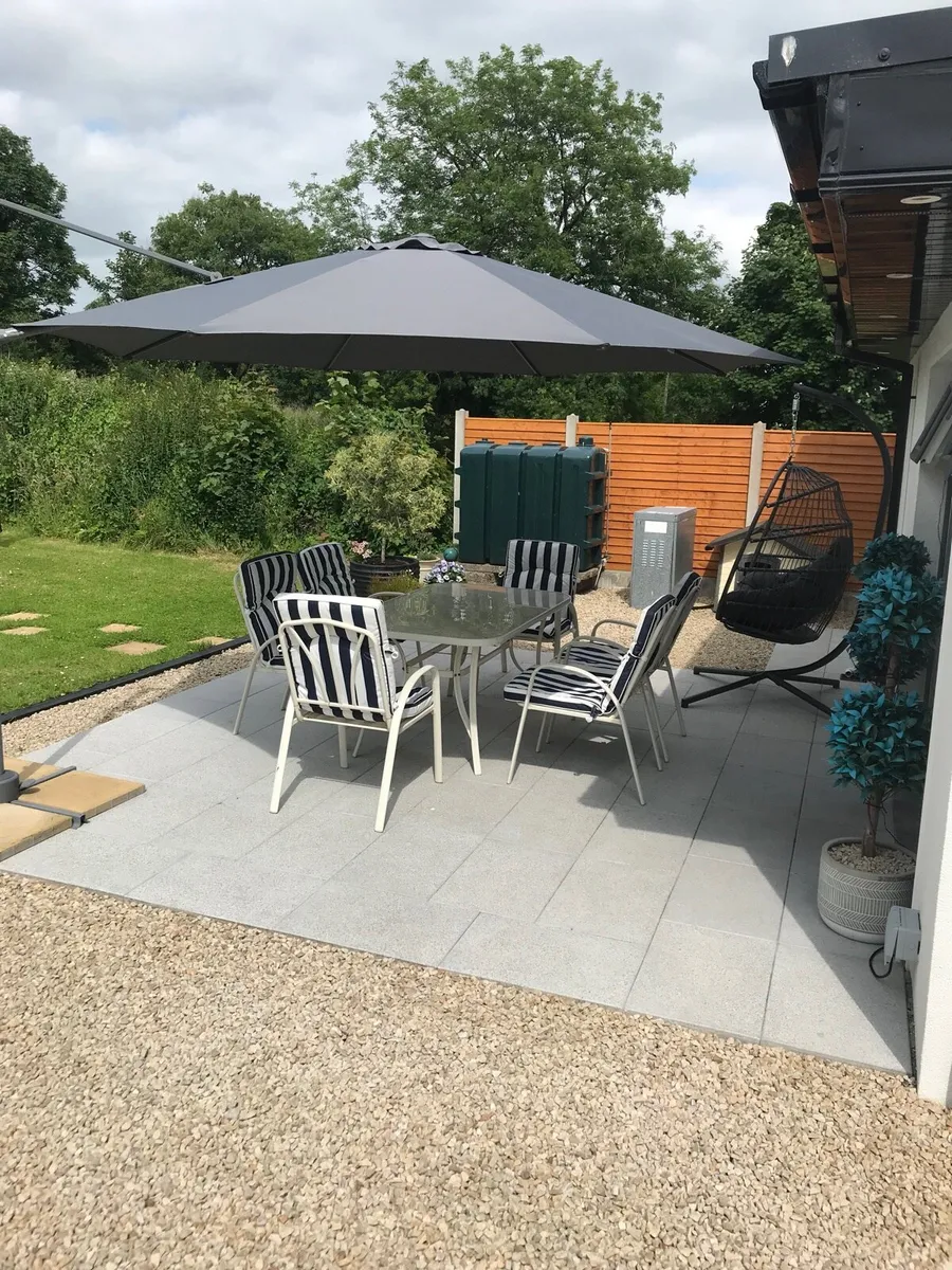 Stylish Garden patio set / 6 chairs - Image 1