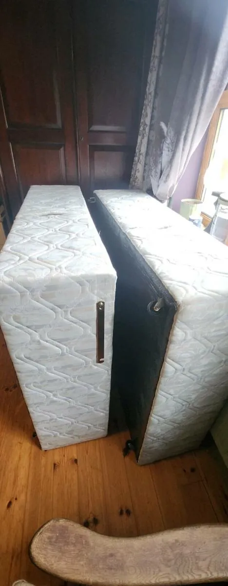 Double Divan base and mattress - Image 2