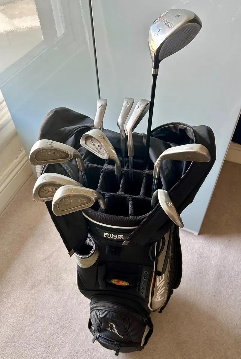 Ping Eye 2 Irons 3-SW, Colt Driver & Bag - Image 1