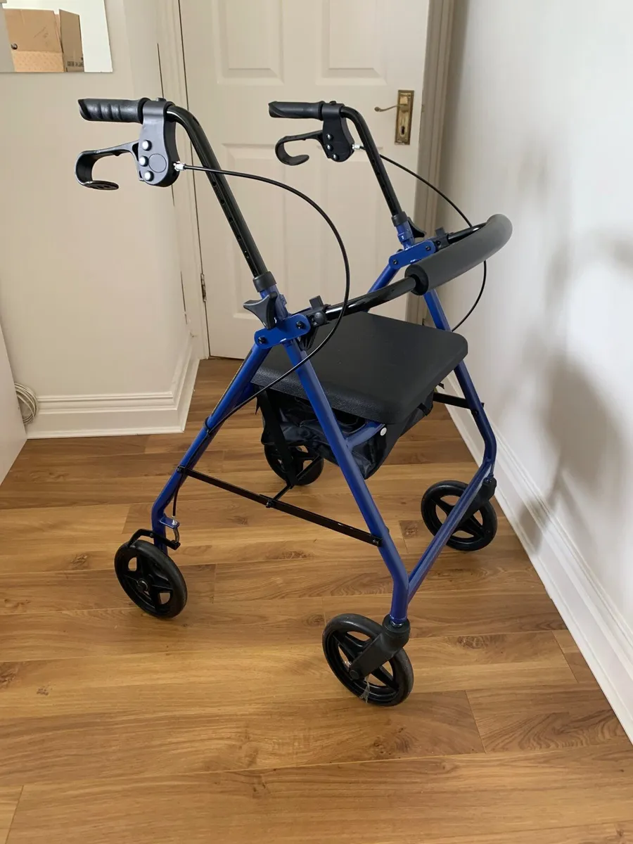 Rollator/Outdoor Walking Frame with wheels - Image 2