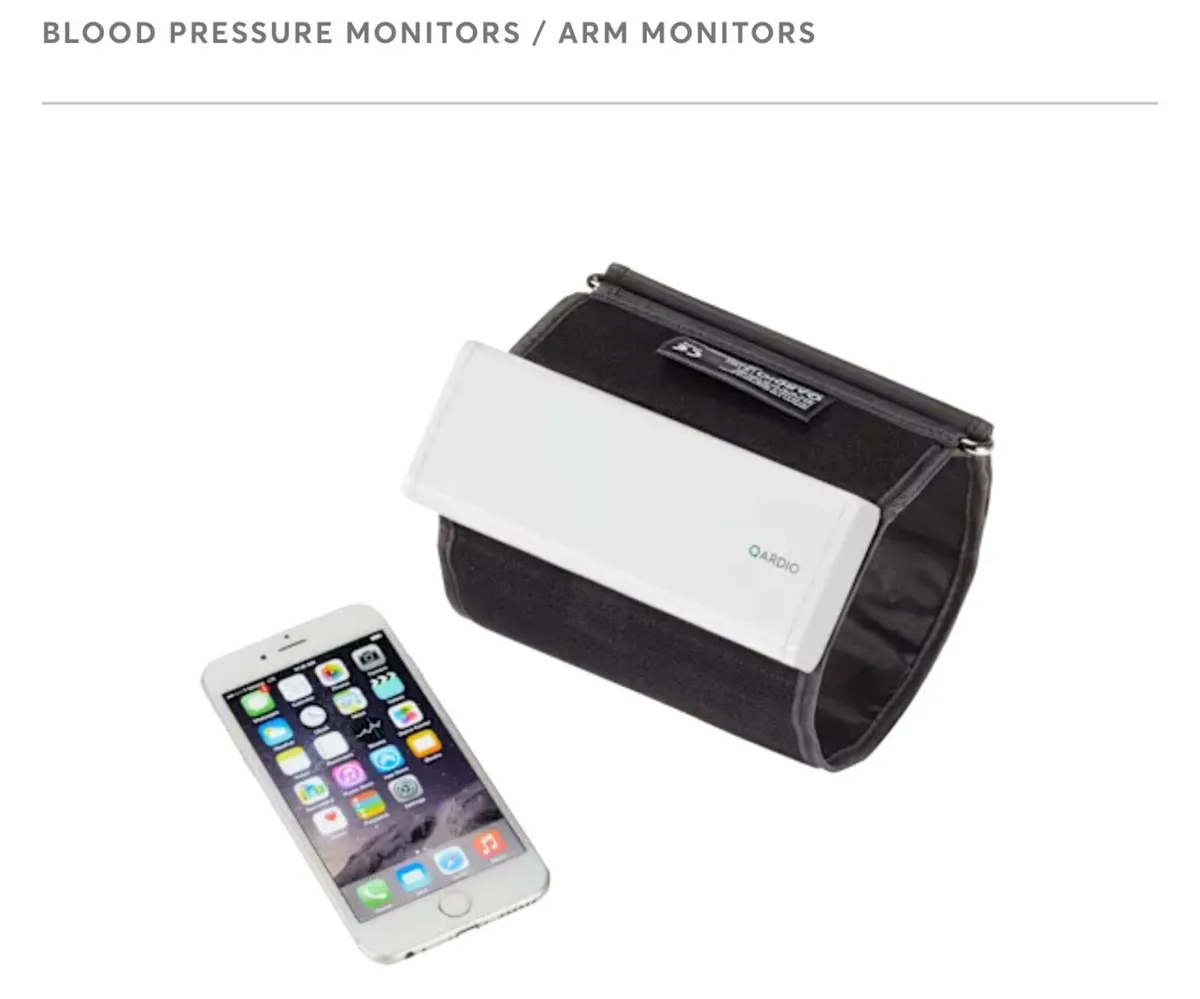 QARDIOARM SMART BLUETOOTH WIRELESS BP MONITOR - Image 1
