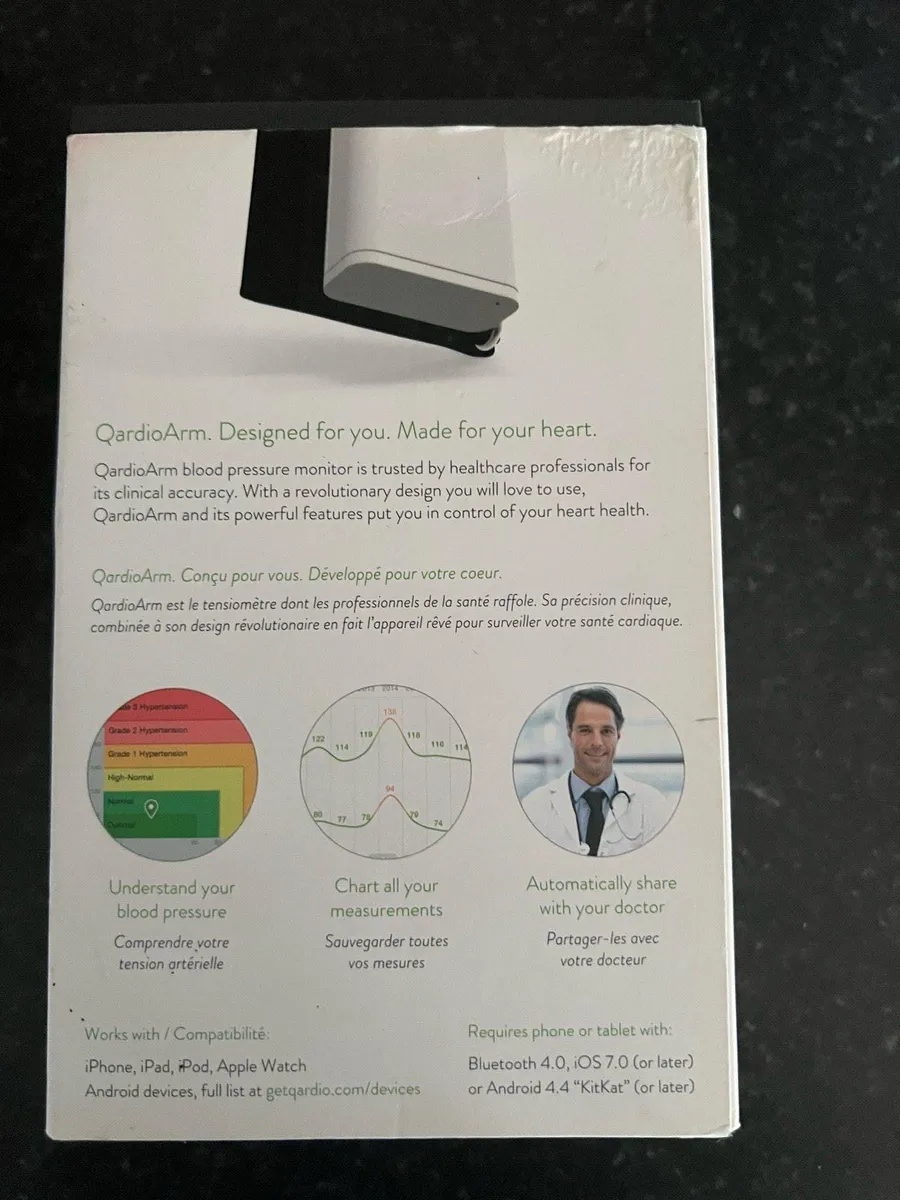 QARDIOARM SMART BLUETOOTH WIRELESS BP MONITOR - Image 4