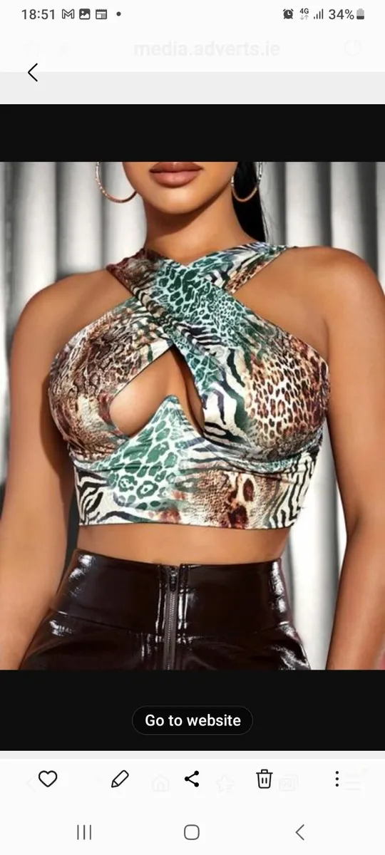 Crossdresser? Lingerie leatherlook - Image 1