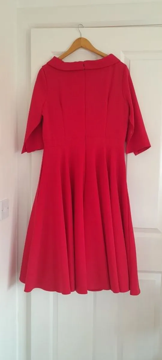 Beautiful Red Swing dress for a special occasion - Image 2