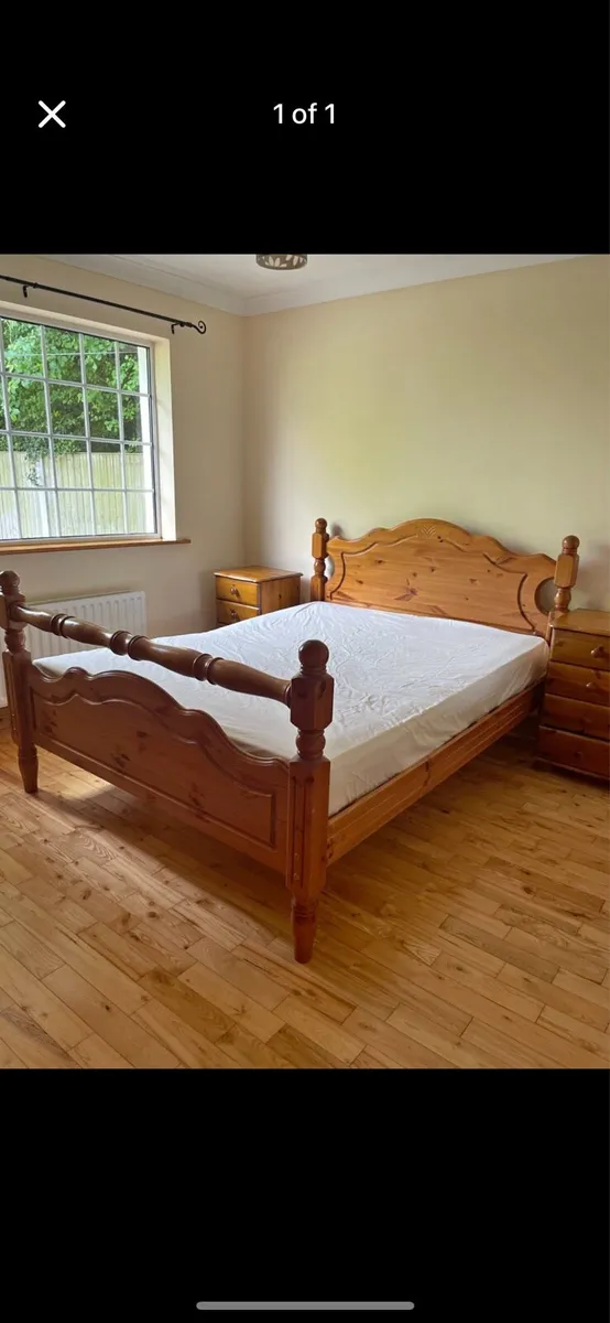4,6 ft bed frame - Image 1
