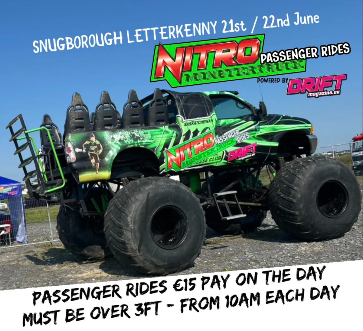 Monster Truck Passenger Rides