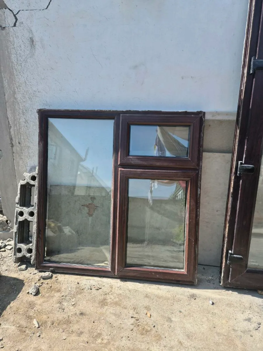 PVC double glazed window