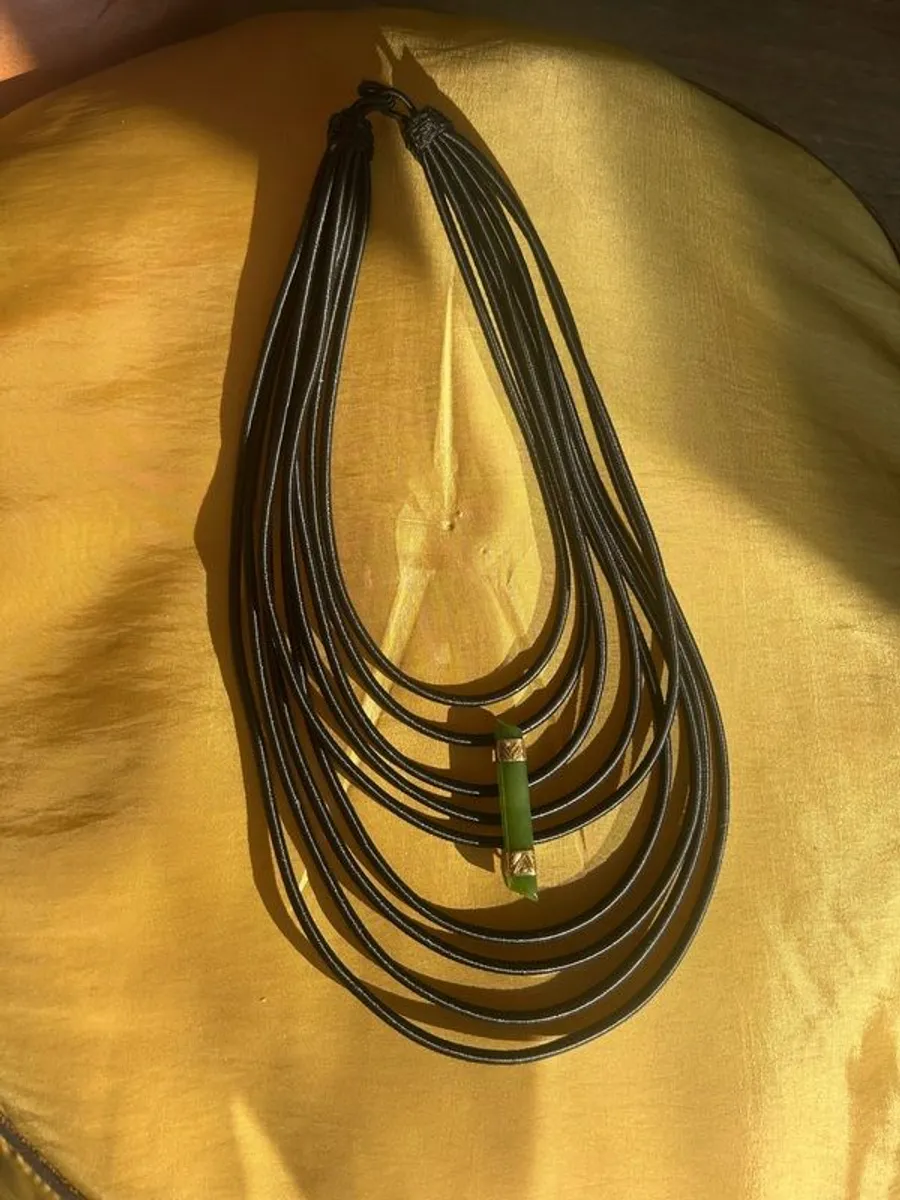 Handmade Silk threaded layered necklaces - Image 2