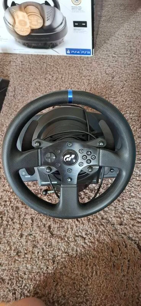 thrustmaster t300 RS GT edition bundle with shifter and handbreak - Image 1