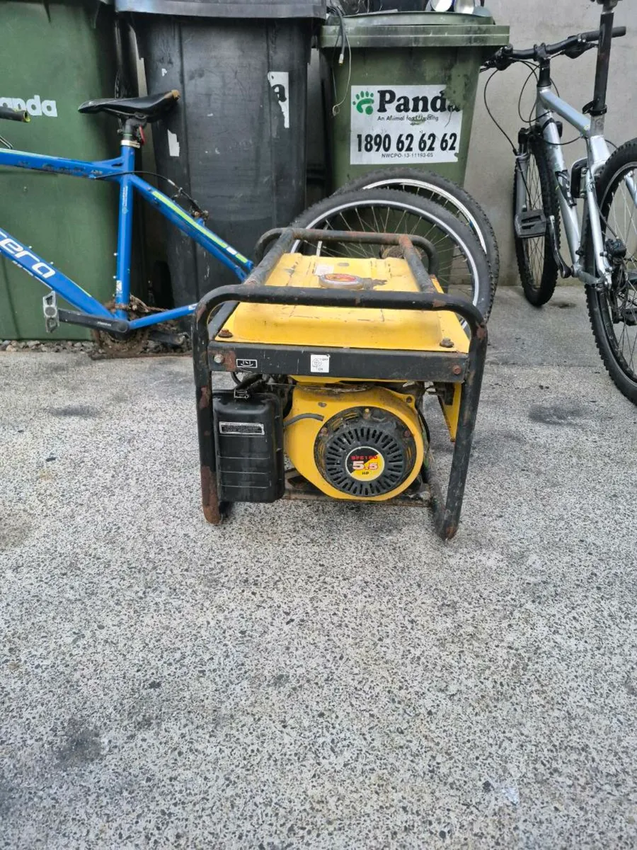 ROK 2500 Petrol Generator pull card of the generat - Image 1