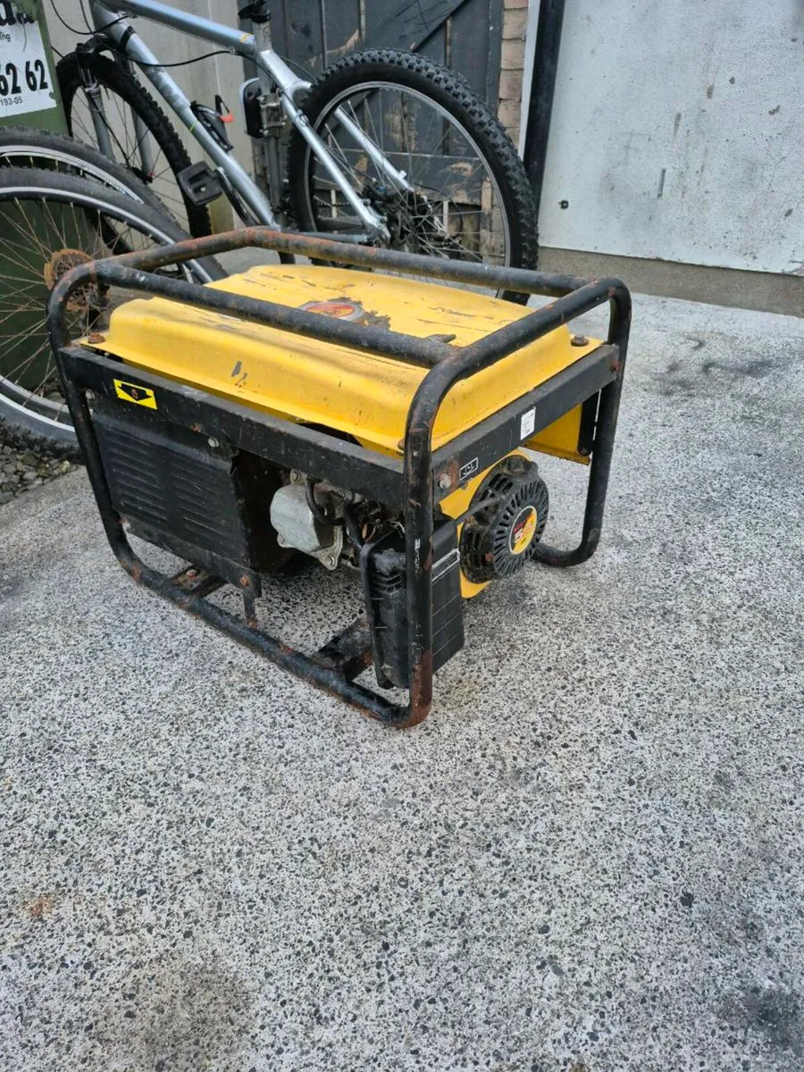 ROK 2500 Petrol Generator pull card of the generat - Image 2