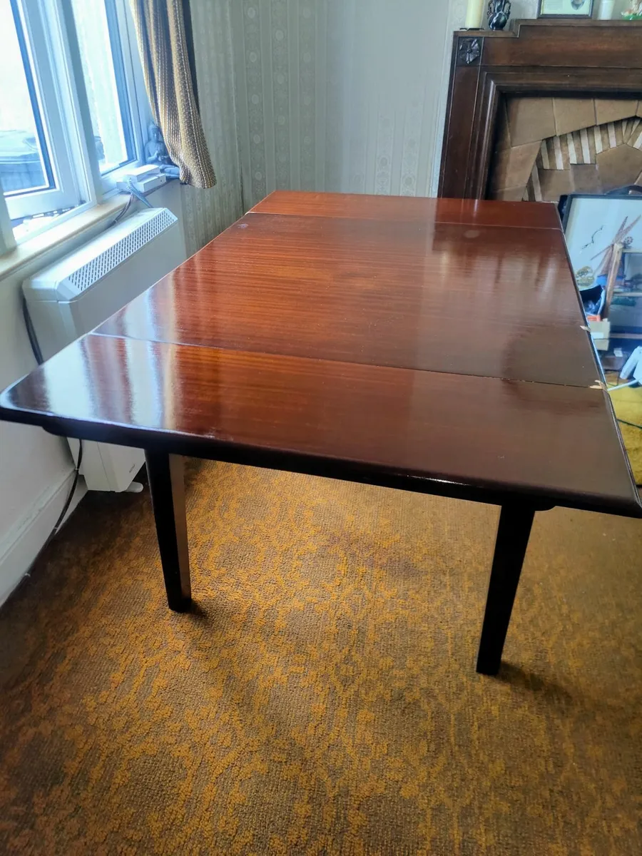 Mid Century Extendable Dining Table - Image 1