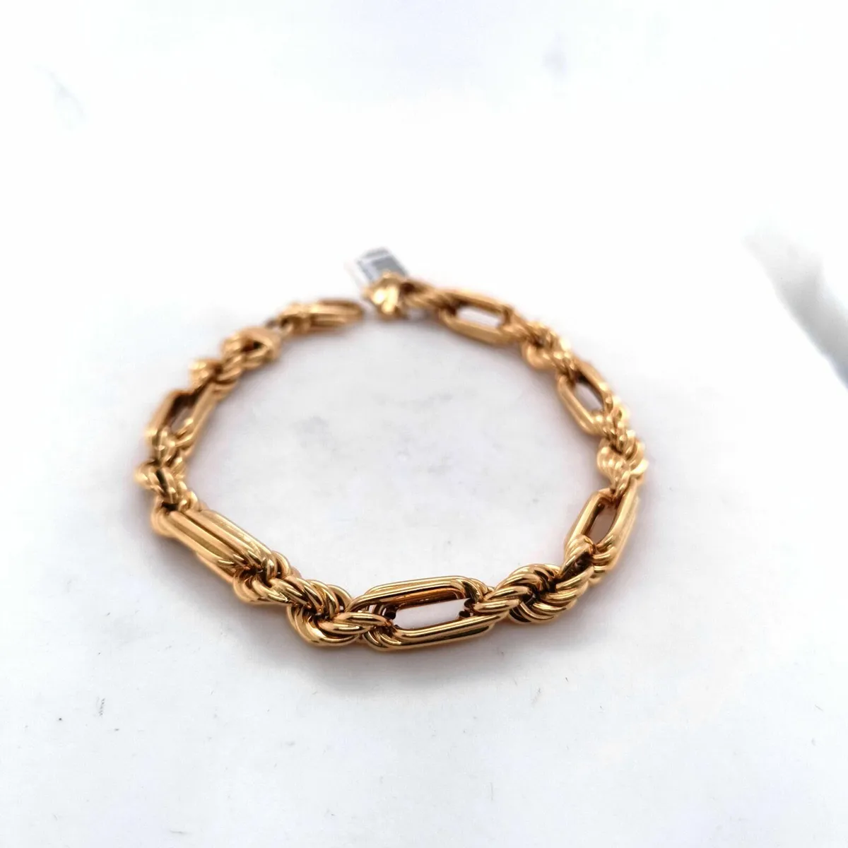 18k Gold Bracelet, Patent Design - Image 4