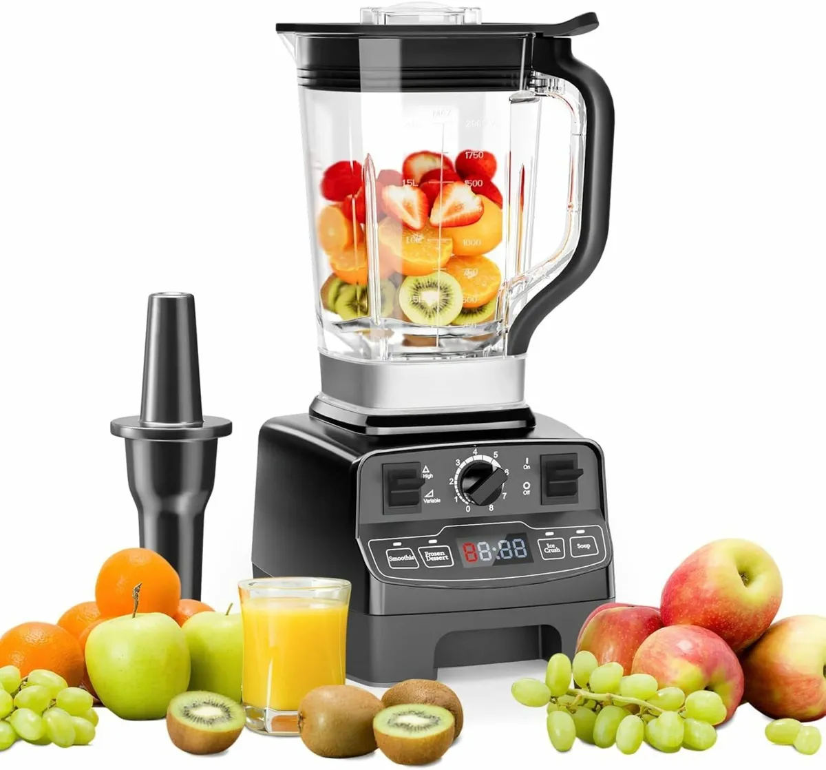 Smoothie Maker, 2000W Powerful Blender 2L - Image 2